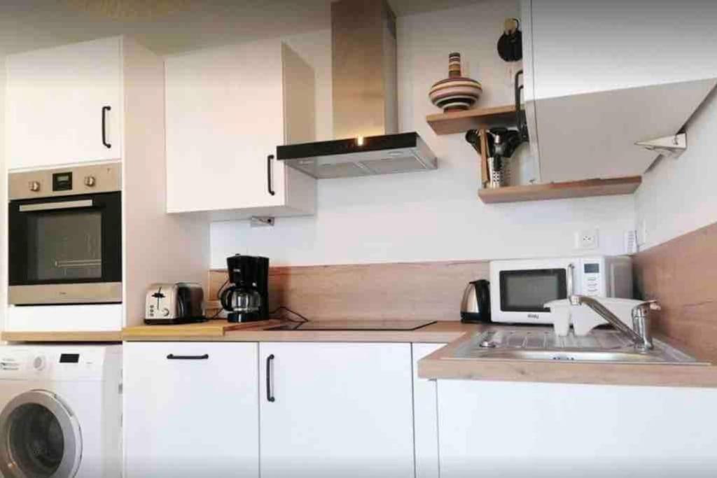 Maisonnette Pour 2 Personnes - Vue Mer - Plage A 100 Metres 普劳巴兹拉内克 外观 照片